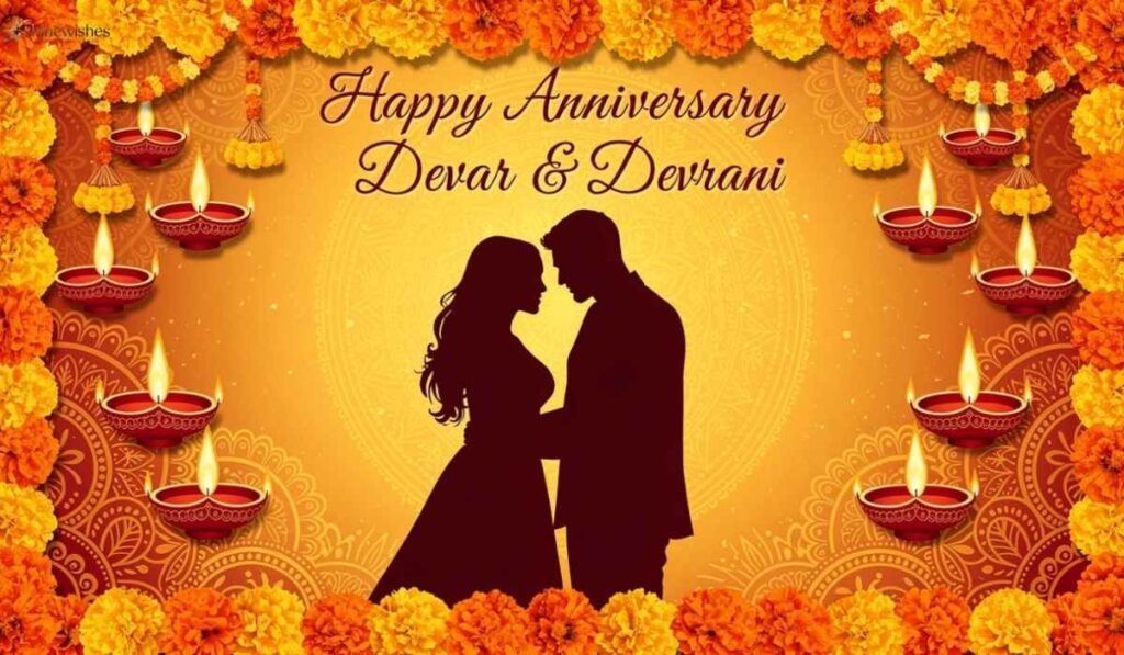 2nd Anniversary Wishes for Devar Devrani