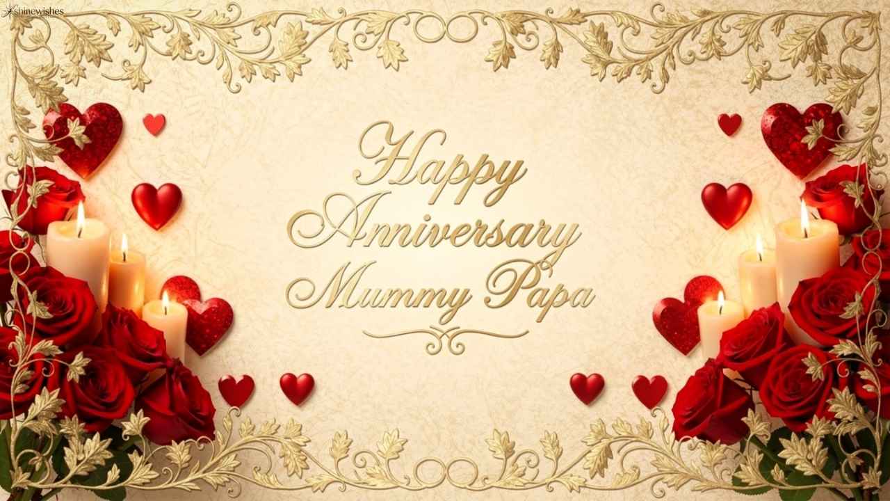 300+ Anniversary Wishes for Mummy Papa from Kids– Romantic, Emotional & Beautiful Lines