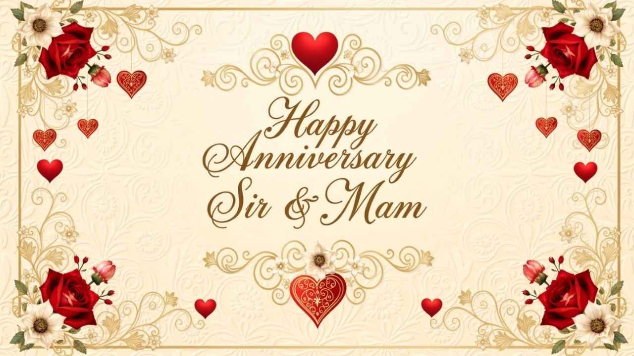 325+ Anniversary Wishes for Sir and Mam – Best Romantic, Respectful & Heart Touching Messages 