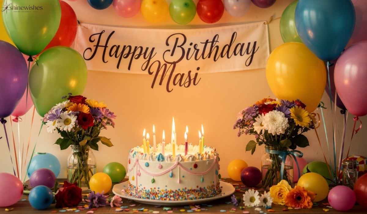 350+ Birthday Wishes for Masi – Heartfelt, Sweet & Loving Messages