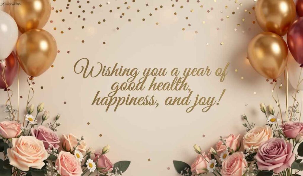 Birthday Wishes for Good Health in Hindi
