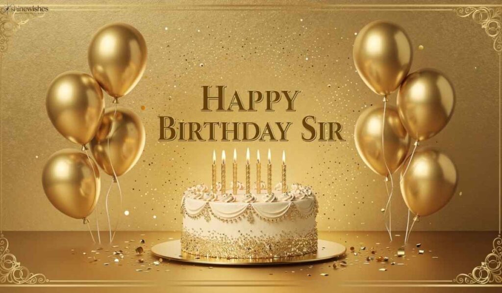 Happy Birthday Sir Wishes