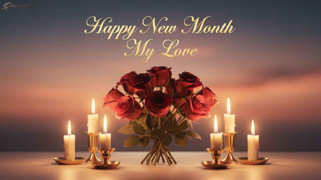 Happy New Month Message to My Love Far Away 