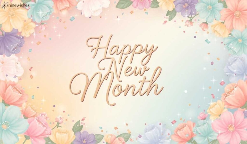 Happy New Month Wishes to Loved Ones
