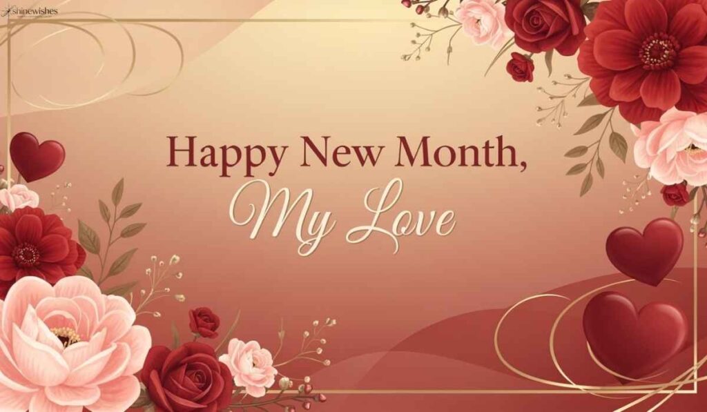 Happy New Month Wishes to My Boyfriend Far Away
