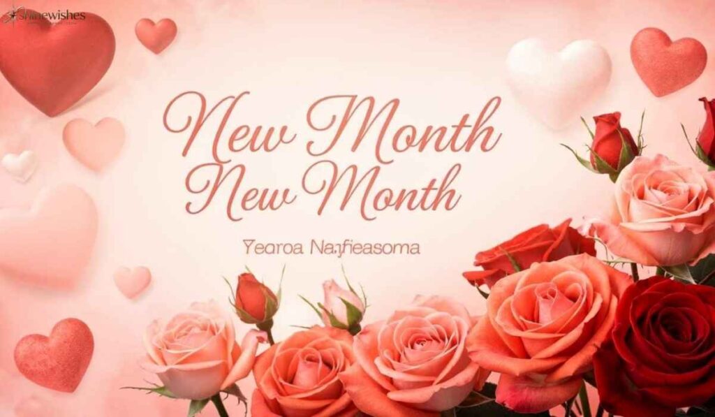 Happy New Month Wishes to My Love