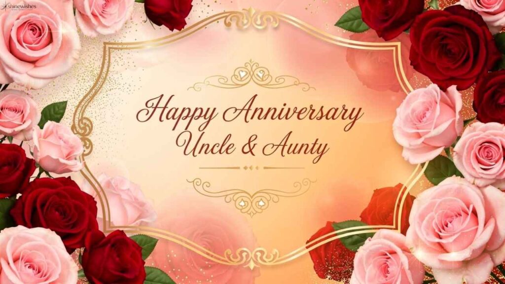 Heartfelt Wedding Anniversary Wishes to Uncle and Aunt