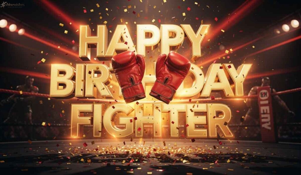 Motivated Birthday Wishes for Fighter