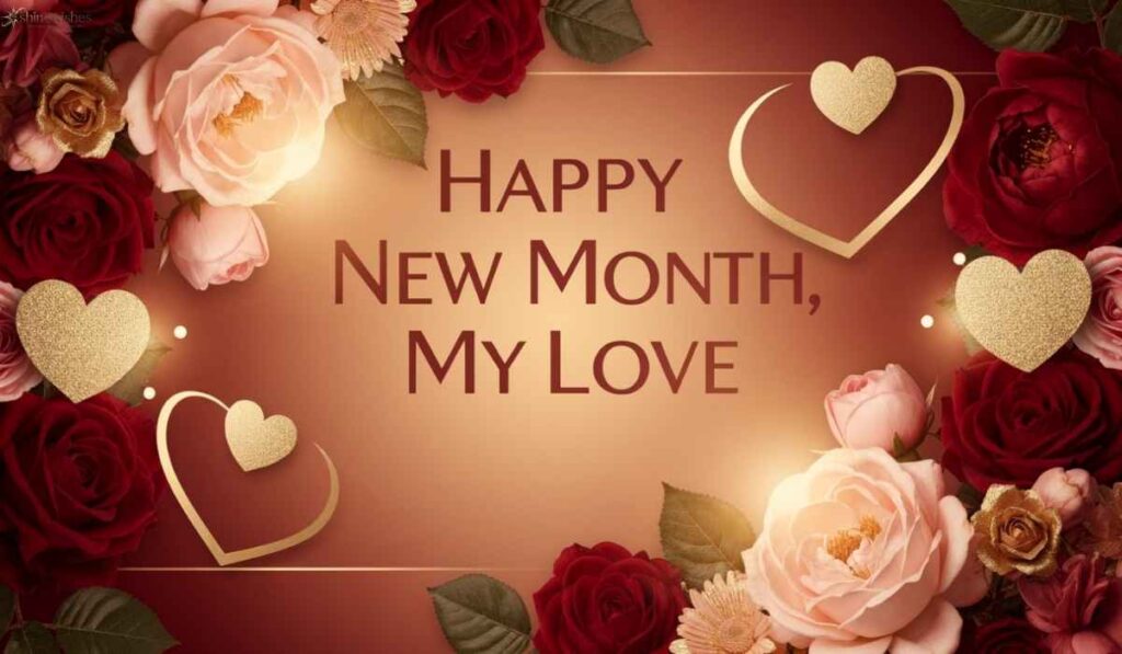 Romantic New Month Wishes for My Boyfriend