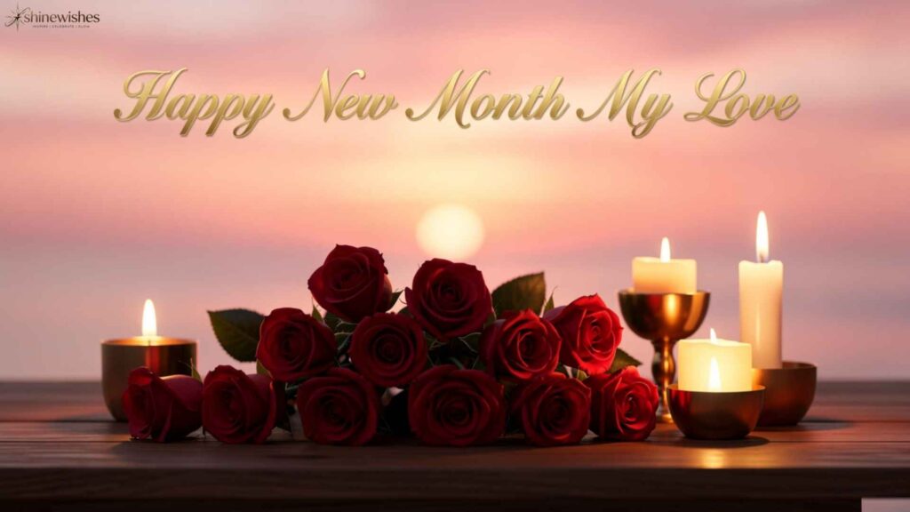 SWEET NEW MONTH WISHES FOR HIM