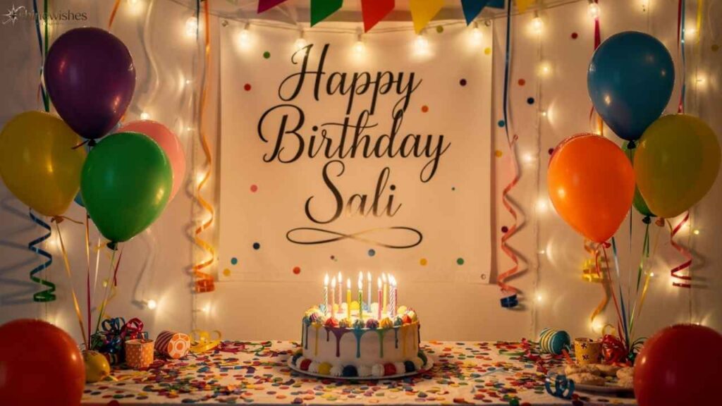Short Wishes for Sali’s Birthday