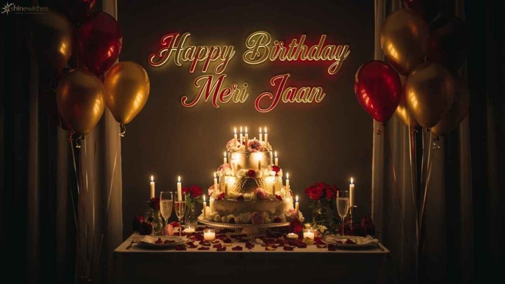 Special Person Happy Birthday Meri Jaan Status