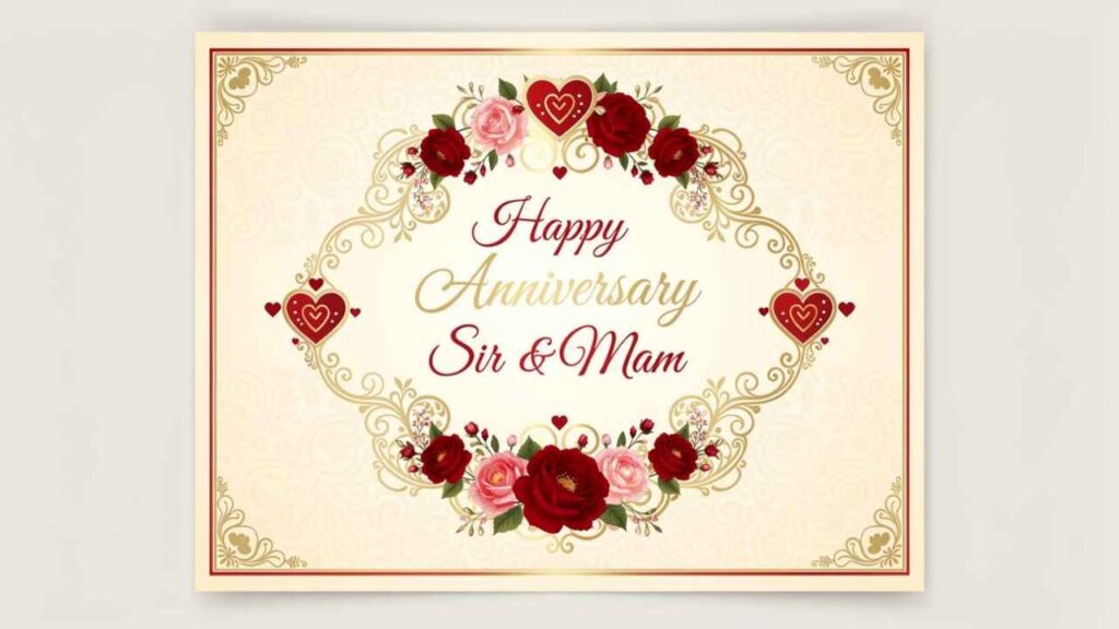 Wedding Anniversary Wishes for Sir and Mam Quotes
