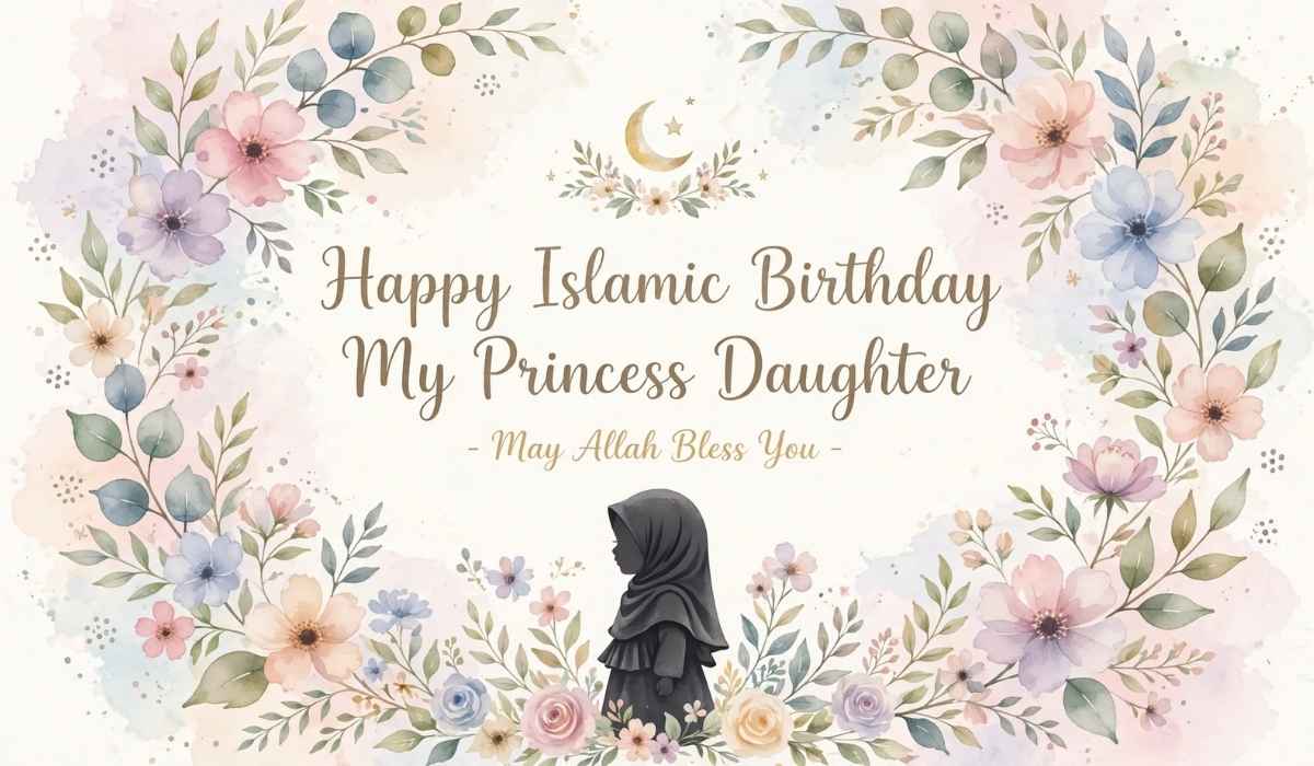 220+ Islamic Birthday Wishes for Daughter – Heartfelt Duas, Messages & Blessings