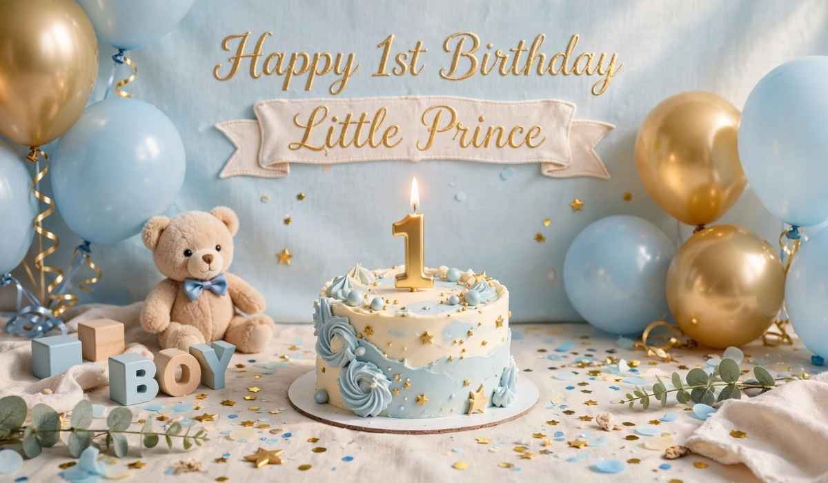 225+ 1st Birthday Wishes for Baby Boy – Sweet & Cute Messages