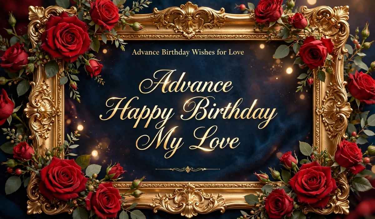 225+ Advance Birthday Wishes for Love – Sweet & Romantic Messages 