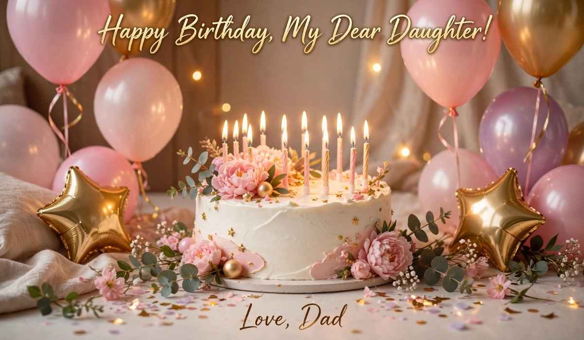 225+ Birthday Wishes for Daughter from Dad – Emotional, Cute & Inspiring Wishes 