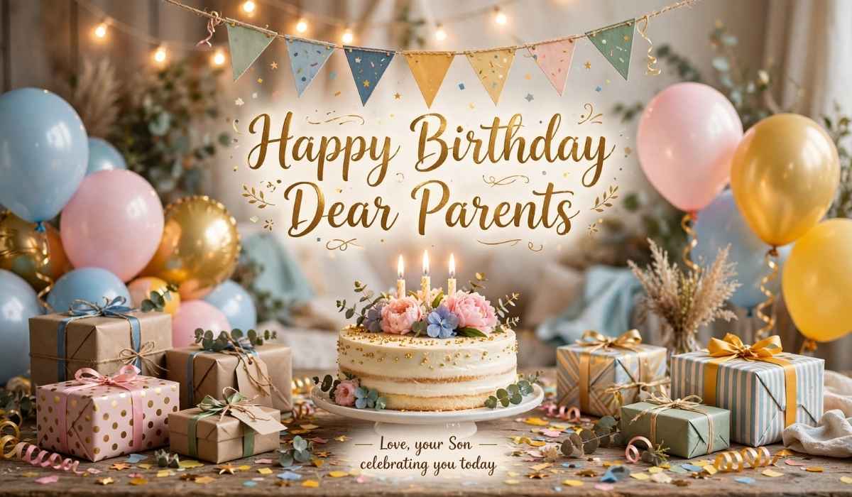 225+ Birthday Wishes for Parents from Son - Deeply Meaningful & Inspiring Lines
