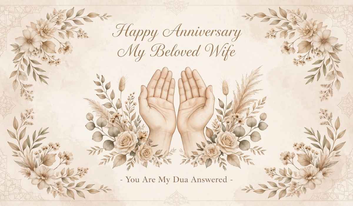 250+ Anniversary Wishes for Wife in Islam – Heartfelt Duas & Messages 