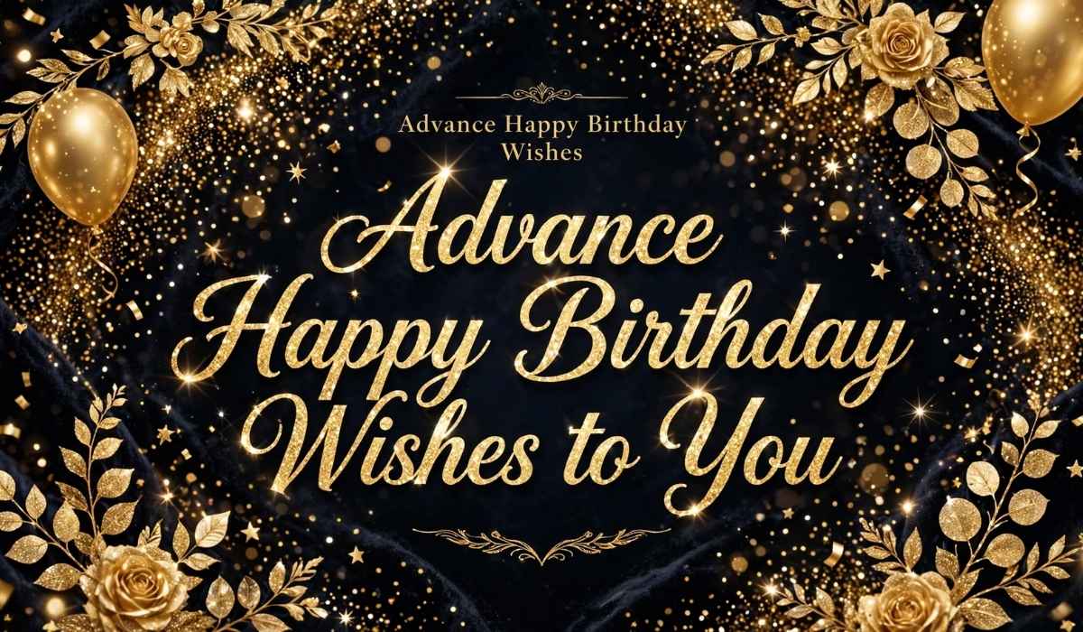 275+ Advance Happy Birthday Wishes – Heartfelt Messages & Blessings