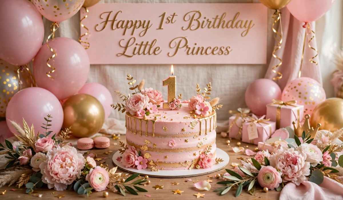 350+ 1st Birthday Wishes for Baby Girl – Sweet & Cute