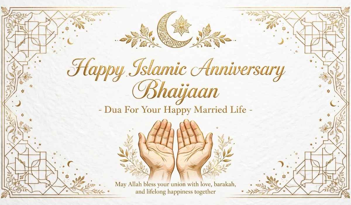375+ Islamic Wedding Anniversary Wishes for Brother – Heartwarming Duas & Messages