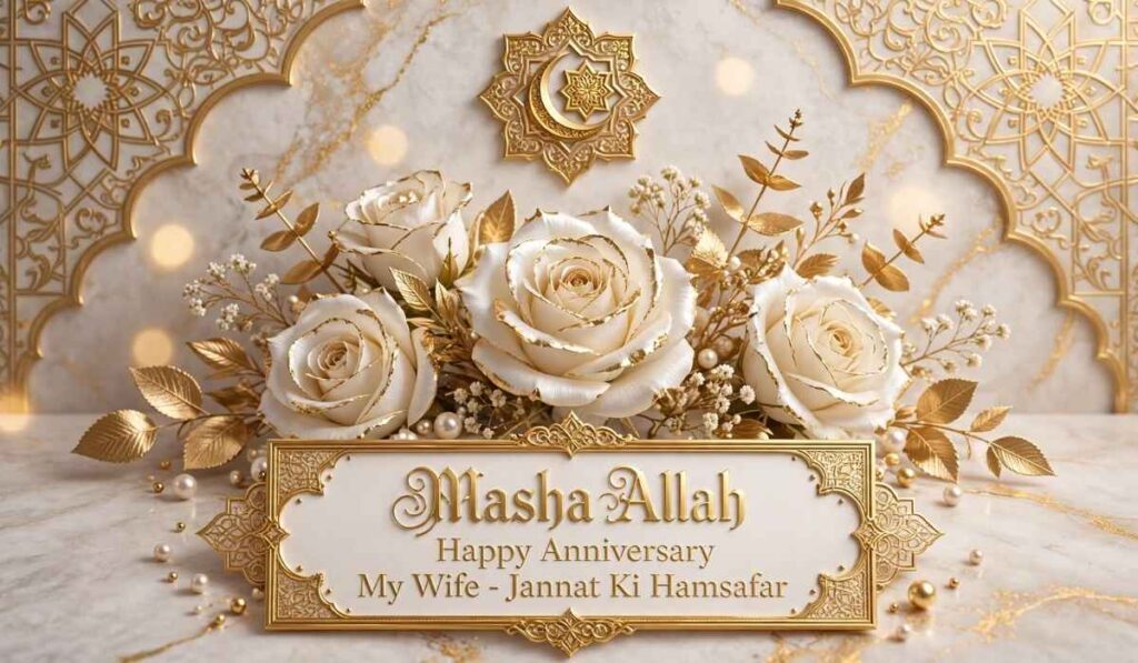 3rd Anniversary Wishes for Wife in Islam