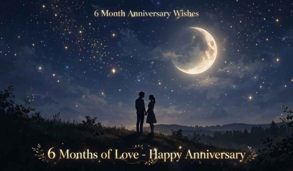 6 Month Anniversary Wishes for Friend