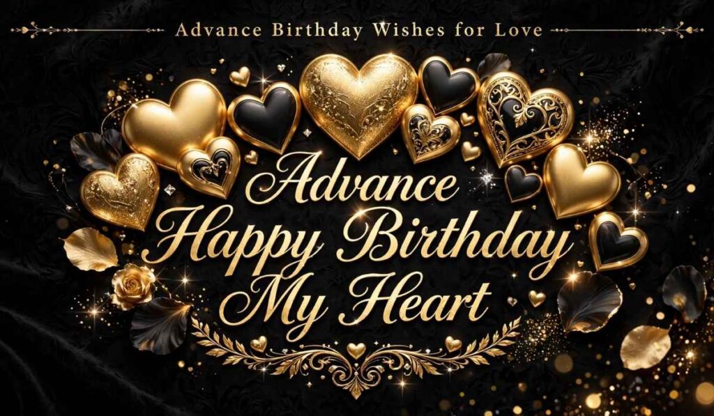 Advance Happy Birthday Wishes for Love Boy