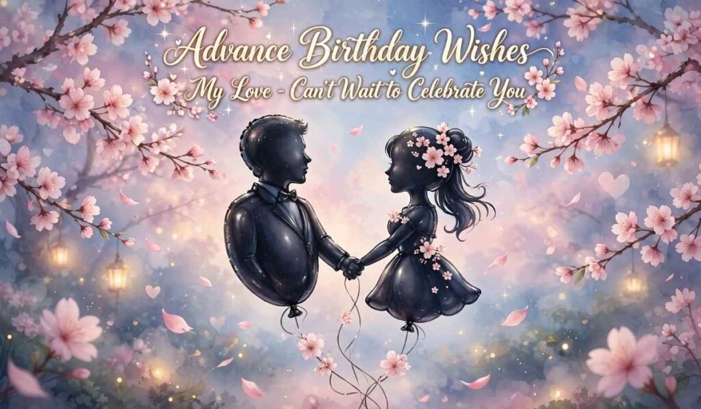 Advance Happy Birthday Wishes for Love in Hindi