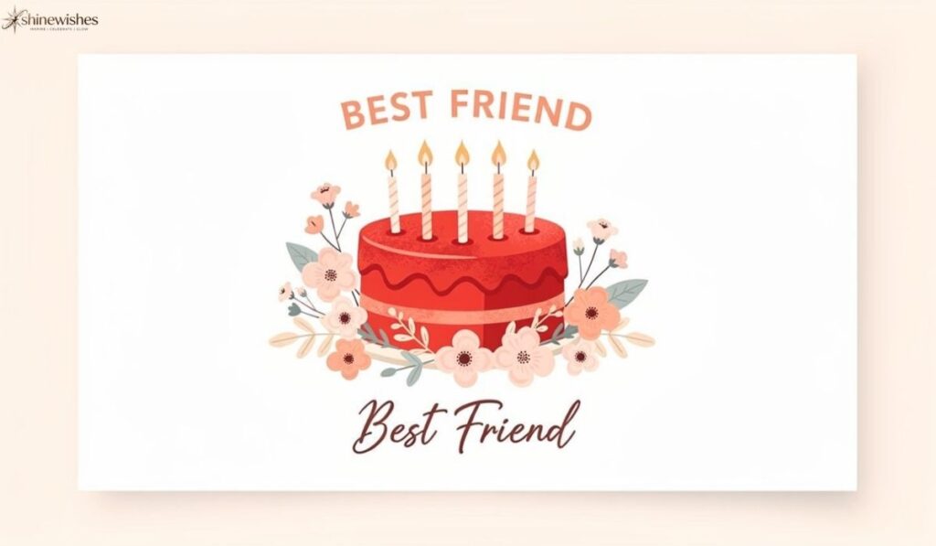 Advance Happy Birthday Wishes to Best Friend with Emojis