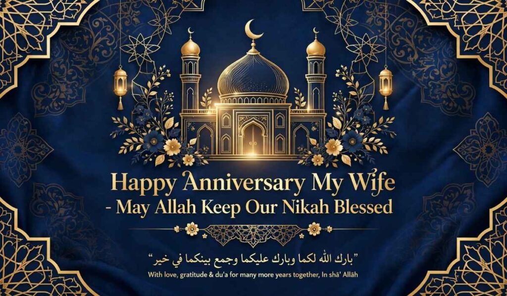 Best Birthday Wishes for Wife in Islamic Way