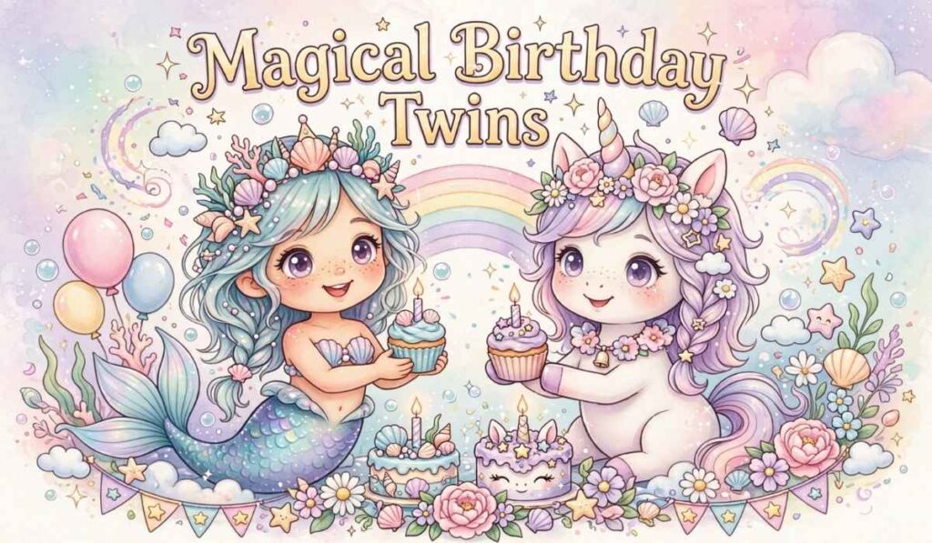 Birthday Messages for Twin Boys