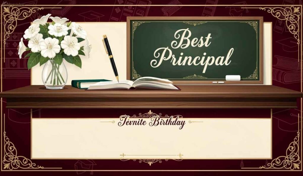Birthday Wishes for Principal from Students