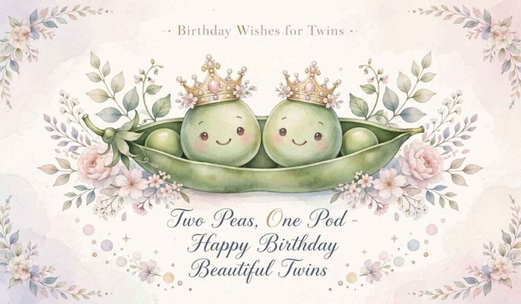 Birthday Wishes for Twin Sisters Friend