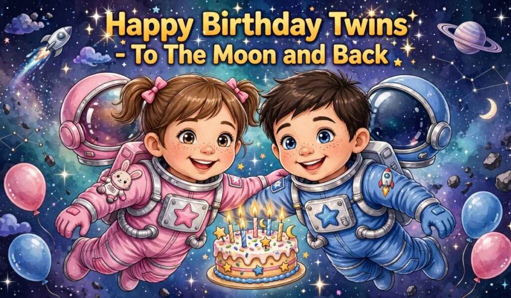 Birthday Wishes for Twins