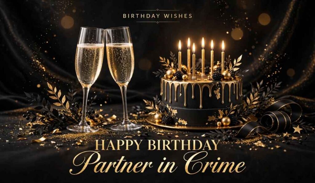 Birthday Wishes for Your Partner in Crime – Adventure Edition