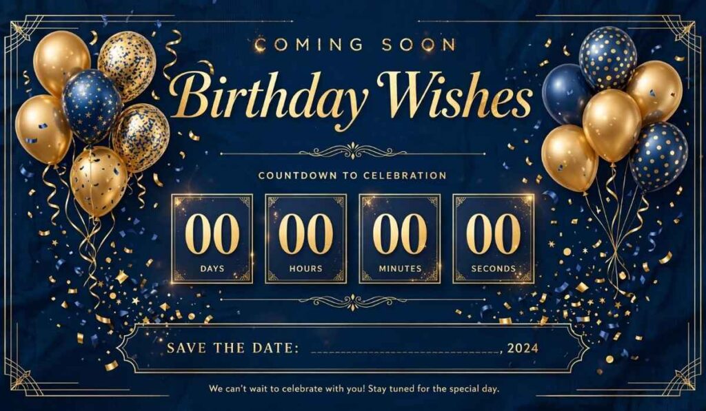 Coming Soon Birthday Wishes for Girlfriend