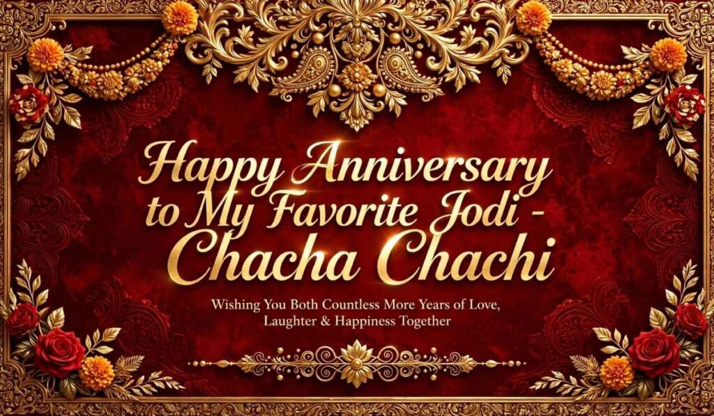Happy Anniversary Chacha and Chachi