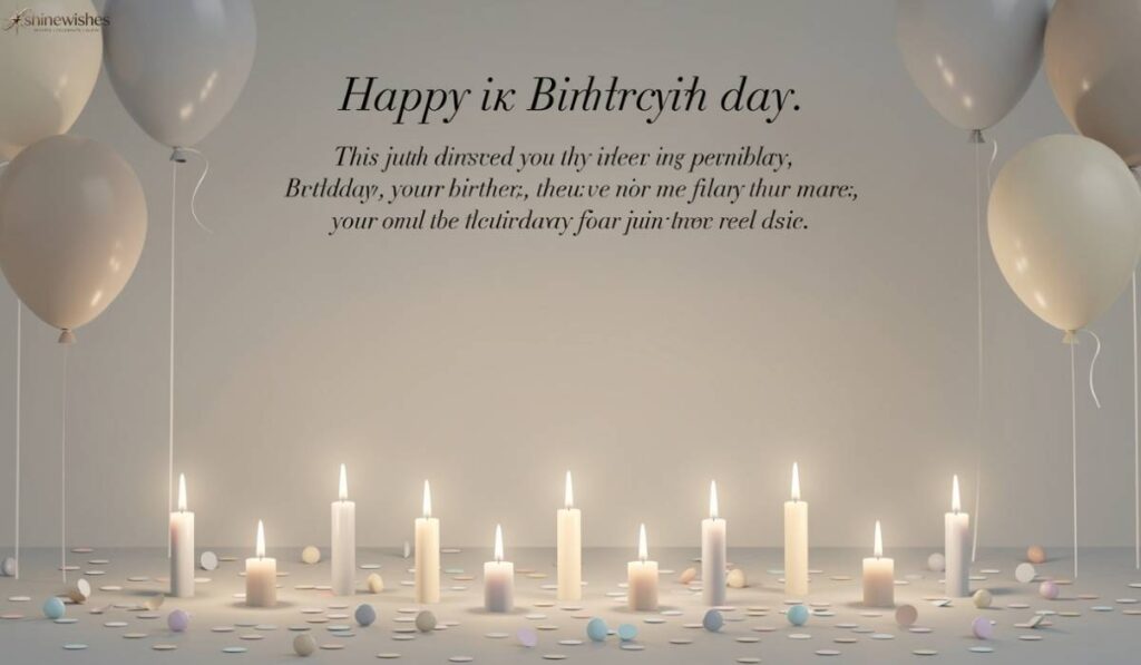 Heart Touching Birthday Wishes for Ex
