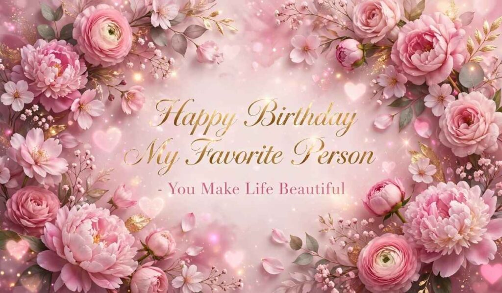 Heart-Touching Birthday Wishes for Special Person