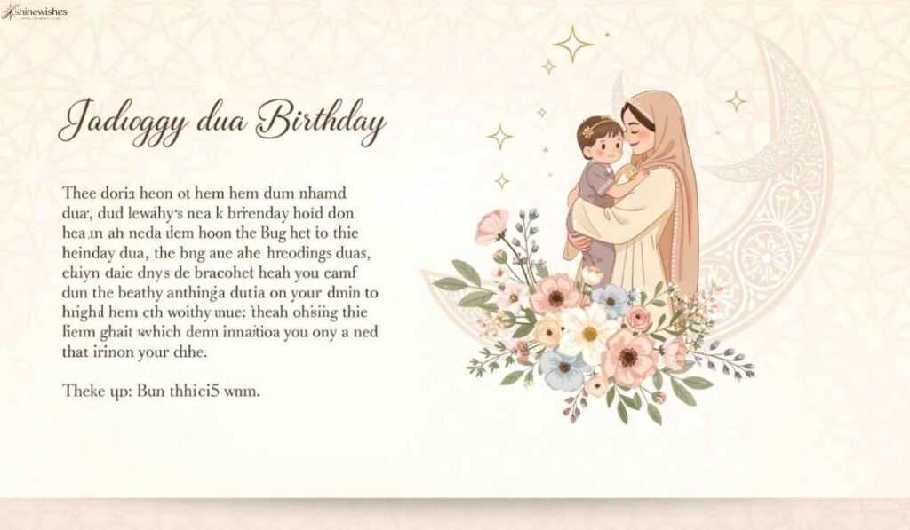 Heartfelt Islamic Birthday Wishes for Mother (English)