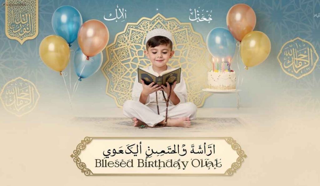 Muslim Happy Birthday Wishes for Your Son to Show Love on His Special Day