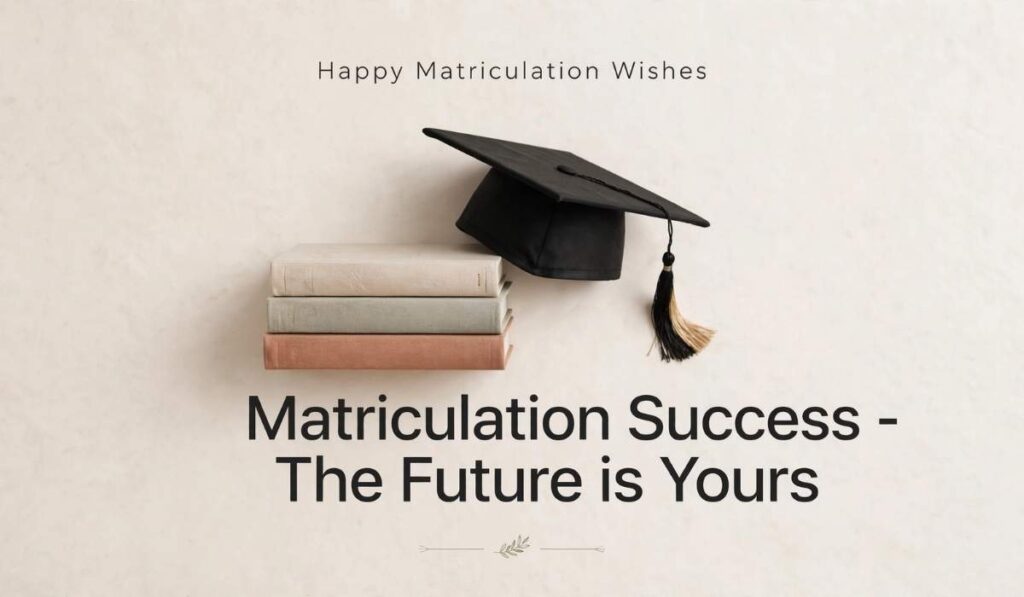 Personalized Matriculation Messages