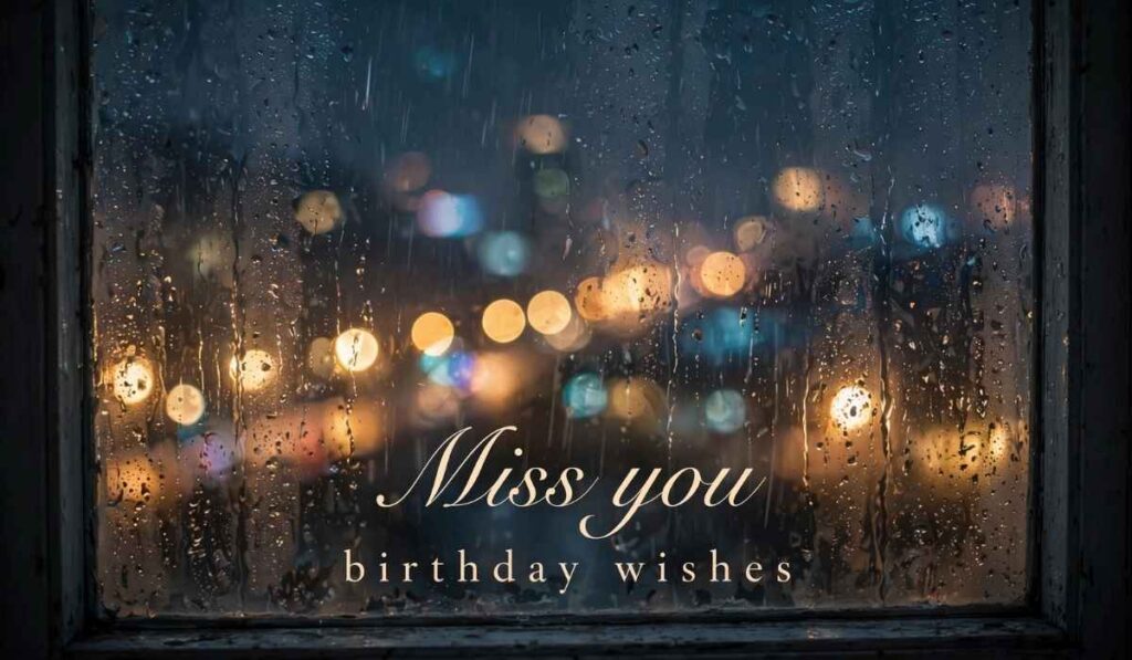 Poetic Birthday Wishes for Someone You Miss