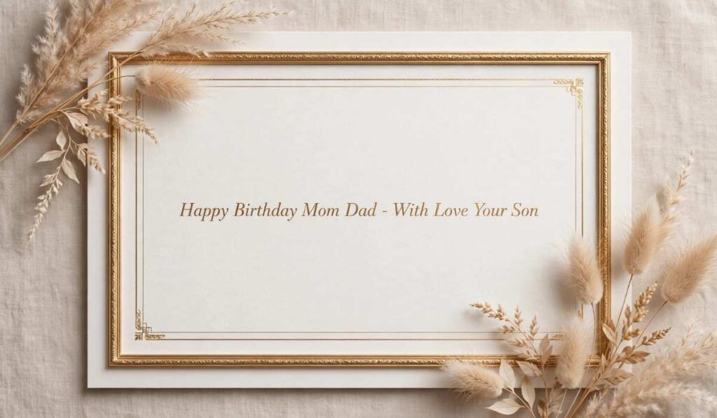Short Birthday Wishes for Father from Son