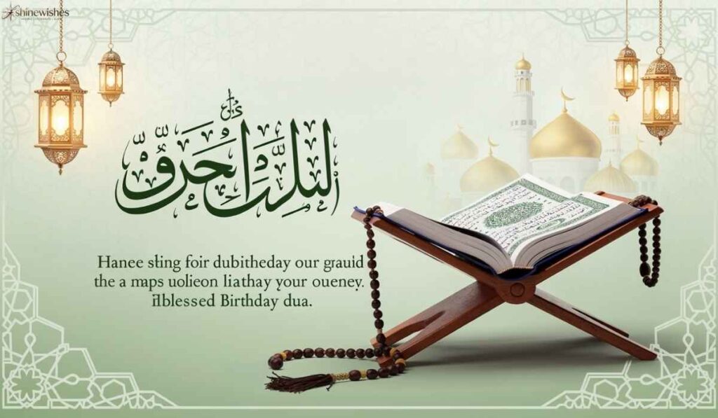 Short Islamic Birthday Wishes for Brother