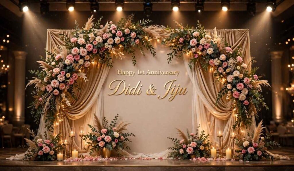 Short and Sweet 1st Wedding Anniversary Wishes for Sister and Jiju