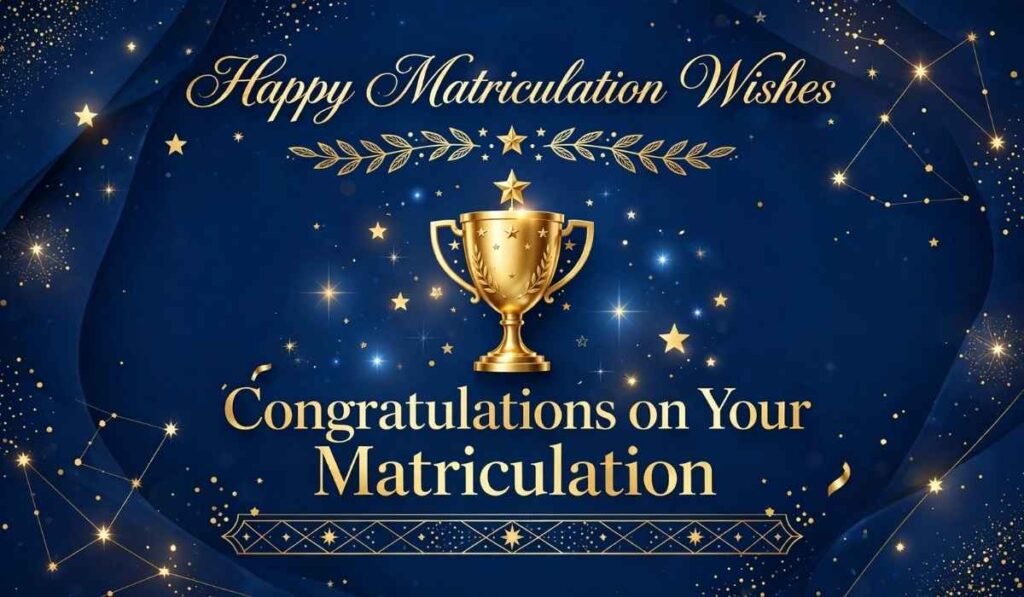 Short and Sweet Matriculation Messages