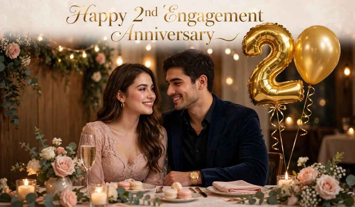 200+ 2nd Engagement Anniversary Wishes Sweet, Romantic & Heartfelt 